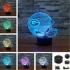 Green Bay Packers Team Logo 3D Light LED