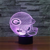 Green Bay Packers Team Logo 3D Light LED