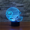 Green Bay Packers Team Logo 3D Light LED