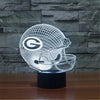 Green Bay Packers Team Logo 3D Light LED