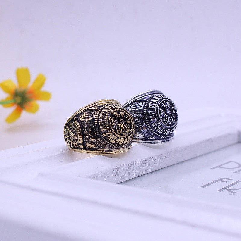 Frank's Ring antique gold and silver rings