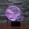 Denver Broncos Team Logo 3D Light LED