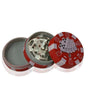 Three Layers Poker Style Tobacco Grinder Hand