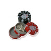 Three Layers Poker Style Tobacco Grinder Hand