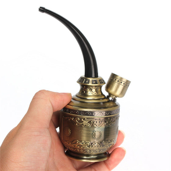 Bronze Water Smoking Pipe