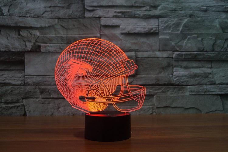Atlanta Falcons Team Logo 3D Light LED