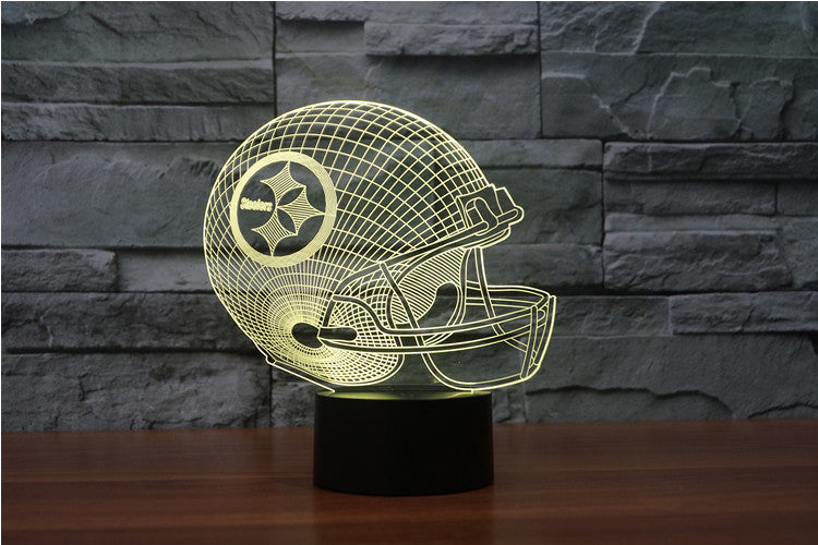 Pittsburgh Steelers Team Logo 3D Light LED