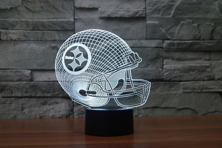 Pittsburgh Steelers Team Logo 3D Light LED