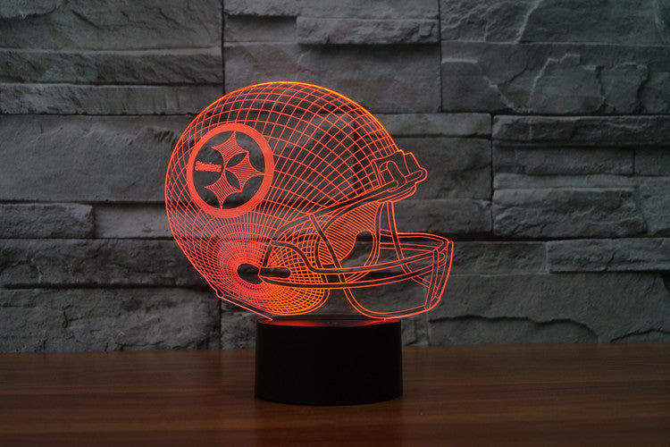 Pittsburgh Steelers Team Logo 3D Light LED