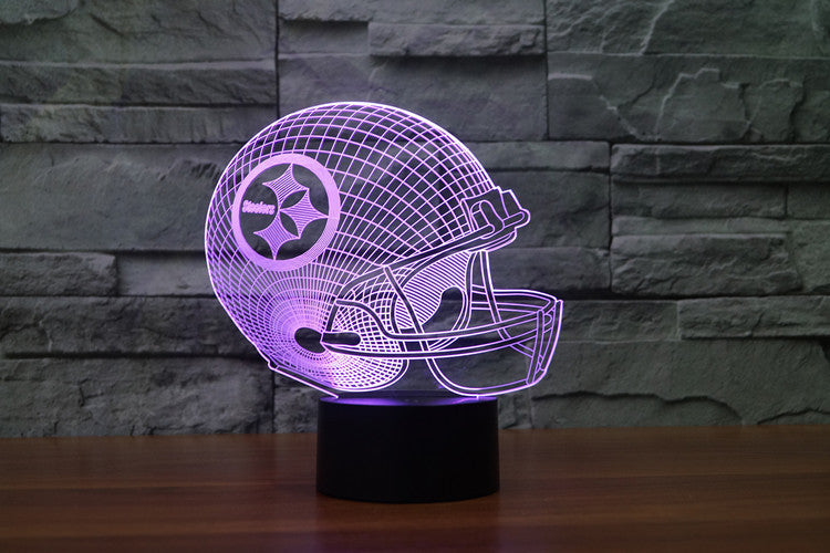 Pittsburgh Steelers Team Logo 3D Light LED
