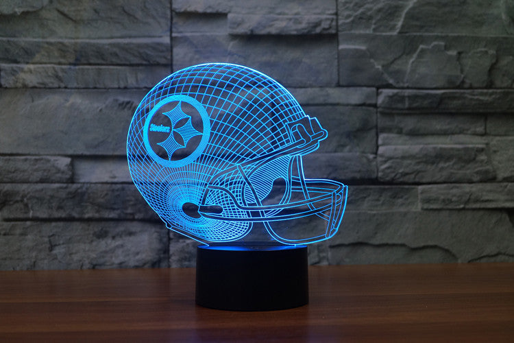 Pittsburgh Steelers Team Logo 3D Light LED