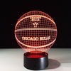 Chicago Bulls / Cleveland Cavaliers Team Logo 3D Light LED