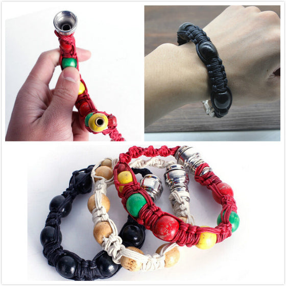 Portable Metal Bracelet Smoke Pipe Jamaica