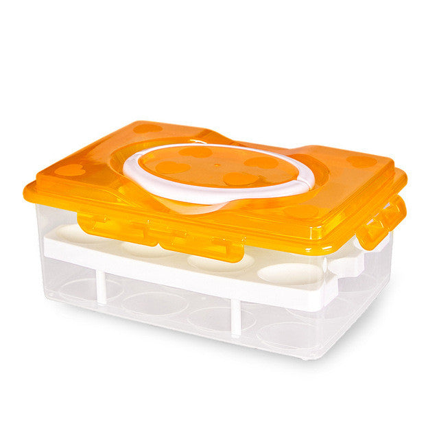 24 Grid Egg Storage Box