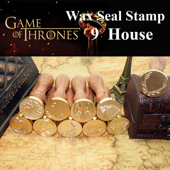 Game of Thrones Wax Seals stamp 9 House Coat