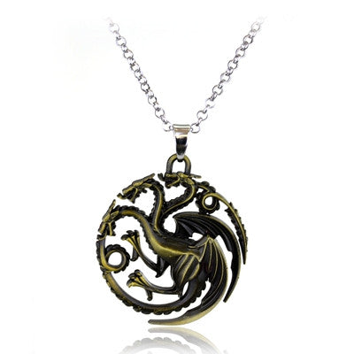 Game of Thrones Stark necklace