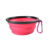 Pet Travel Bowl Silicone Collapsible Feeding Water Dish