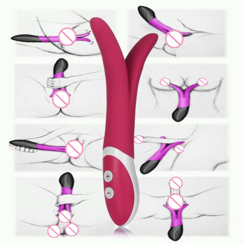 Massager Multispeed Silicone Dual motors Vibrators for Women