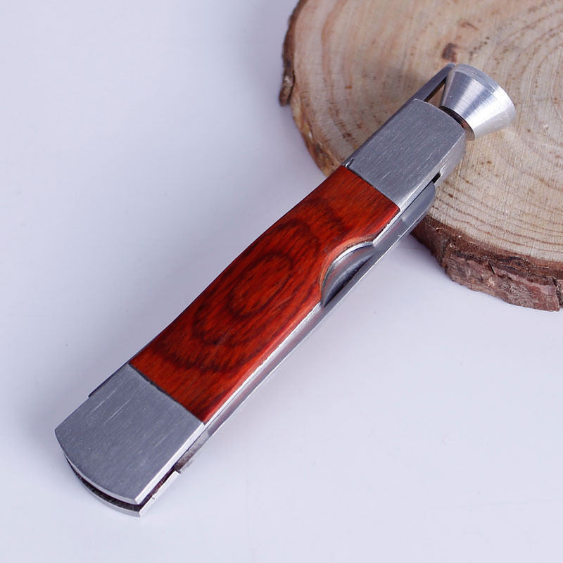Red Wood Smoking Pipe Cleaning Tool 3 in 1