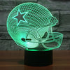 Dallas Cowboys Team Logo 3D Light LED