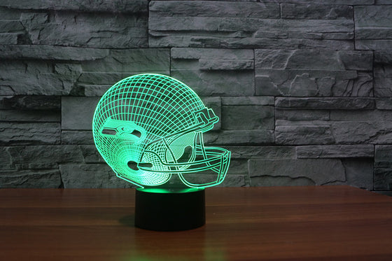 Seattle Seahawks Team Logo 3D Light LED