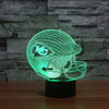 Denver Broncos Team Logo 3D Light LED