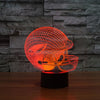 Denver Broncos Team Logo 3D Light LED