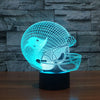 Denver Broncos Team Logo 3D Light LED