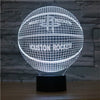NBA Miami Heat / Houston Rockets / Toronto Raptors / New York Knicks Team LED 7color changing Night  light