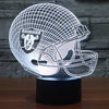 Oakland Raider Team Logo 3D Light LED