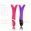 Massager Multispeed Silicone Dual motors Vibrators for Women