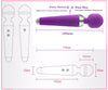 USB Rechargeable AV Magic Wand Vibrator Massager