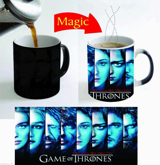 Game of Thrones mugs coffee (colour change)