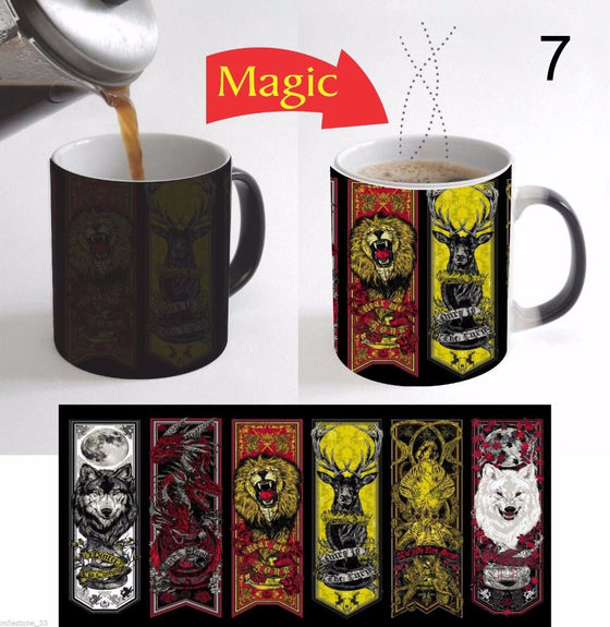 Game of Thrones mugs coffee (colour change)