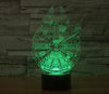 Millennium Falcon Light Star Wars 3D LED Nightlight