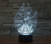 Millennium Falcon Light Star Wars 3D LED Nightlight