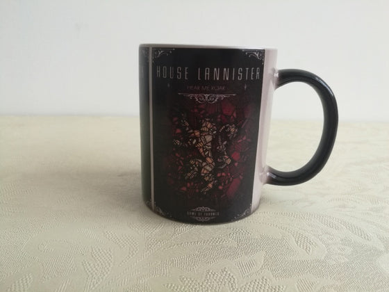 Game Of Thrones mugs Targaryen - Stark - Lannister (colour change)