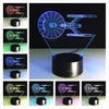 Star Wars Night Light Color Changing Table Lamp