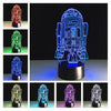 Star Wars Night Light Color Changing Table Lamp