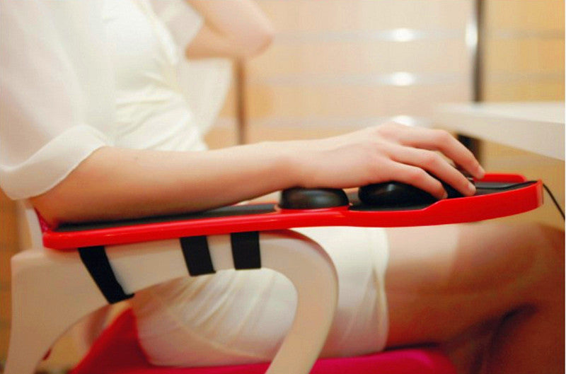 Table chair computer hand bracket mouse rotate wrist support mouse pad
