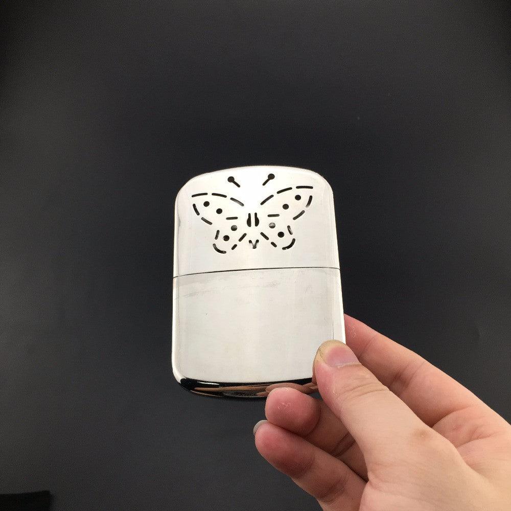 Stainless Steel Pocket Hand Warmer Small Heater