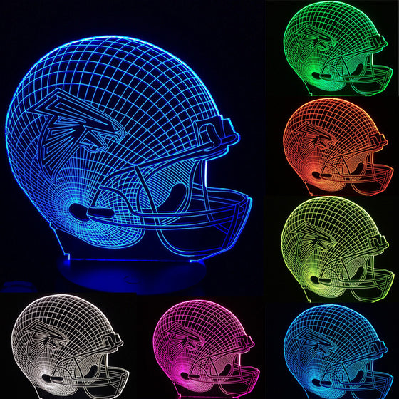 Atlanta Falcons Team Logo 3D Light LED