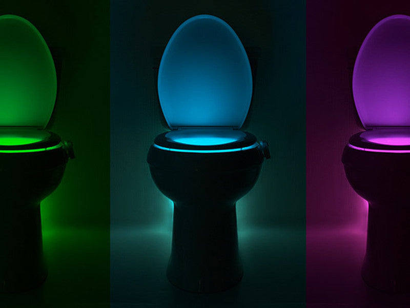 8 Colors LED Toilet Night light Motion Activated Sensor