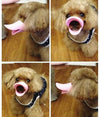 Dog Mask Muzzle Silicone Cute Duck Mouth