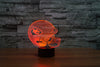 3D Night Light 7 Colors for Kansas City Chiefs