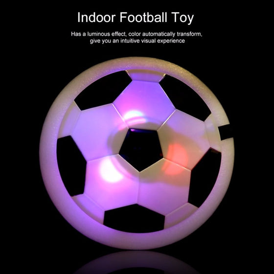 Air Power Soccer Ball Colorful Disc Indoor Football Toy