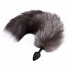 Black Fox Tail Plug Sex Toys For Women