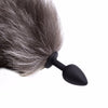 Black Fox Tail Plug Sex Toys For Women